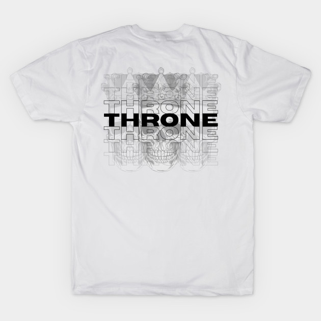 THRONE skull corner by ambatashirts